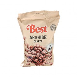 Arahide coapte in coaja subtire Best 300 gr.